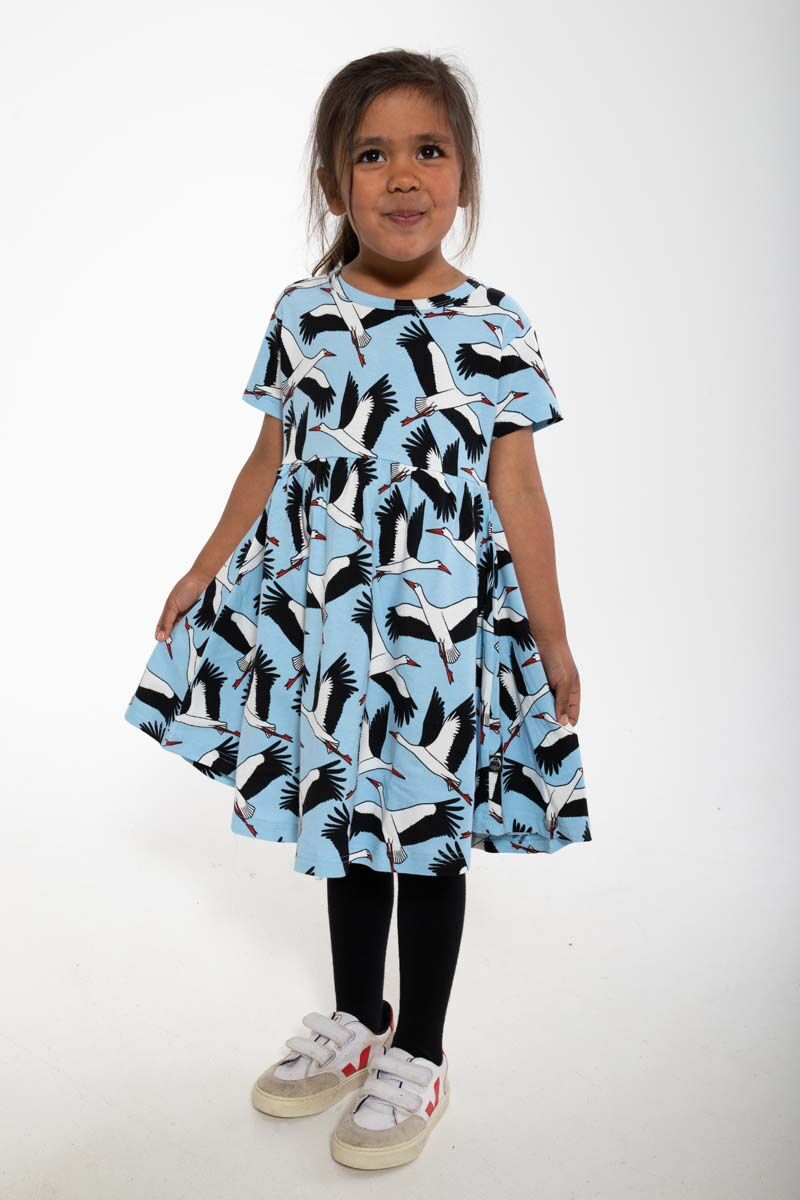 Danelollipop Dress SS Light Blue STORK
