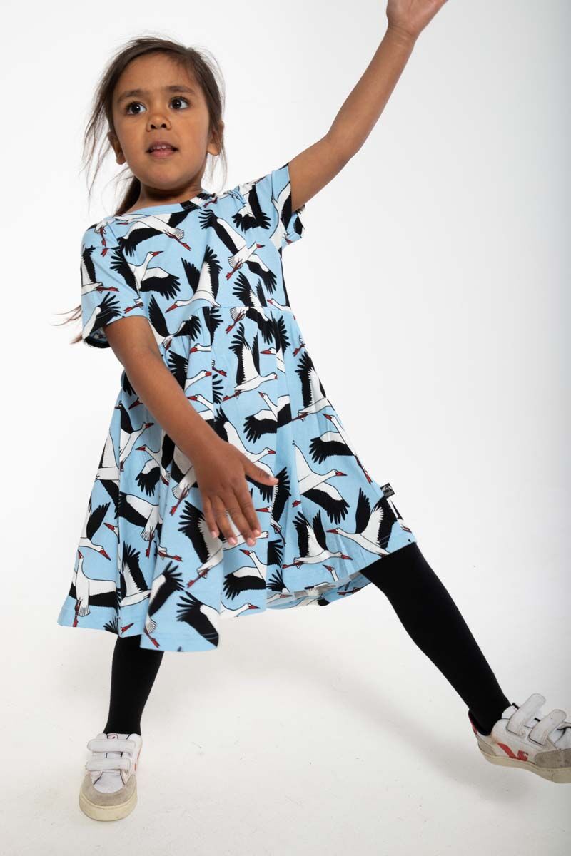 Danelollipop Dress SS Light Blue STORK
