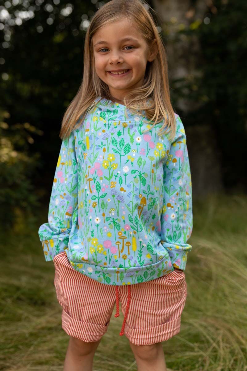 Danebirch Hoodie Light Blue BOTANICAL