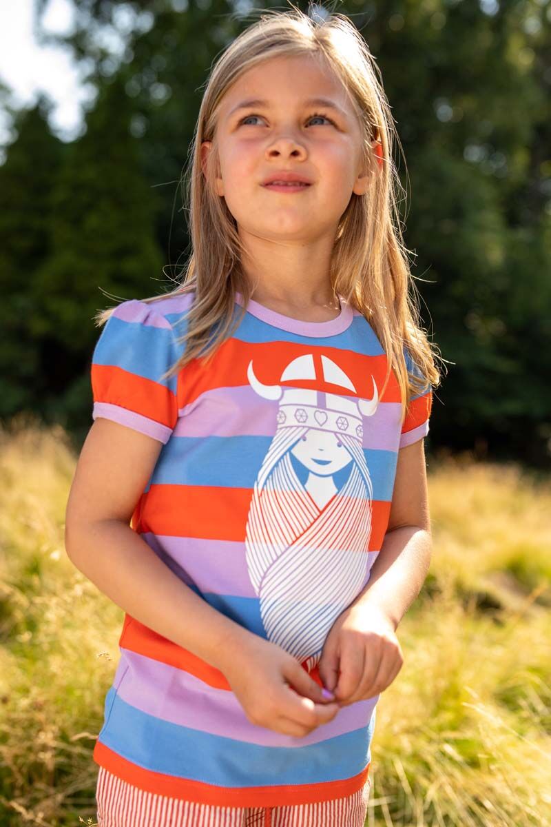 T-shirt til børn med viking