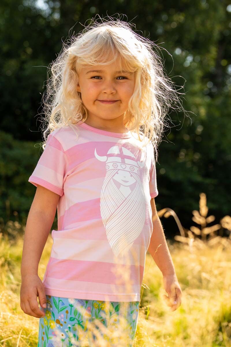 T-shirt til børn med viking