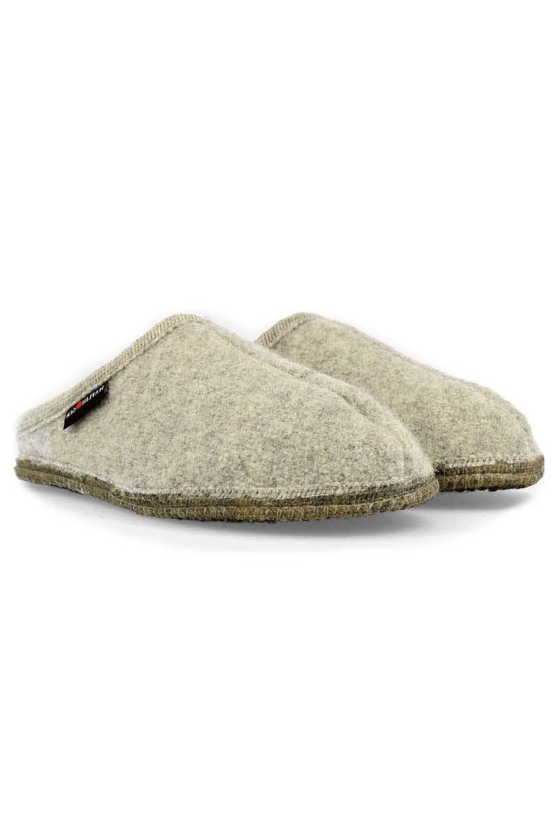 Haflinger Alaska Hjemmesko Stone Grey