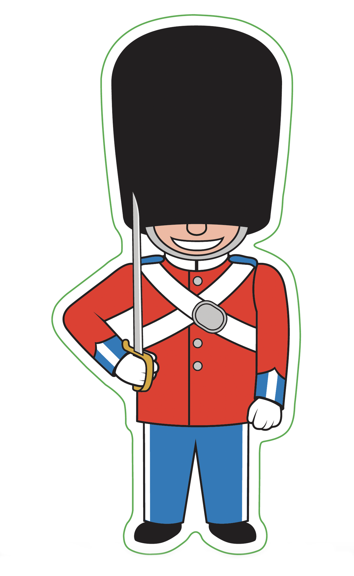 Sticker SOLDAT