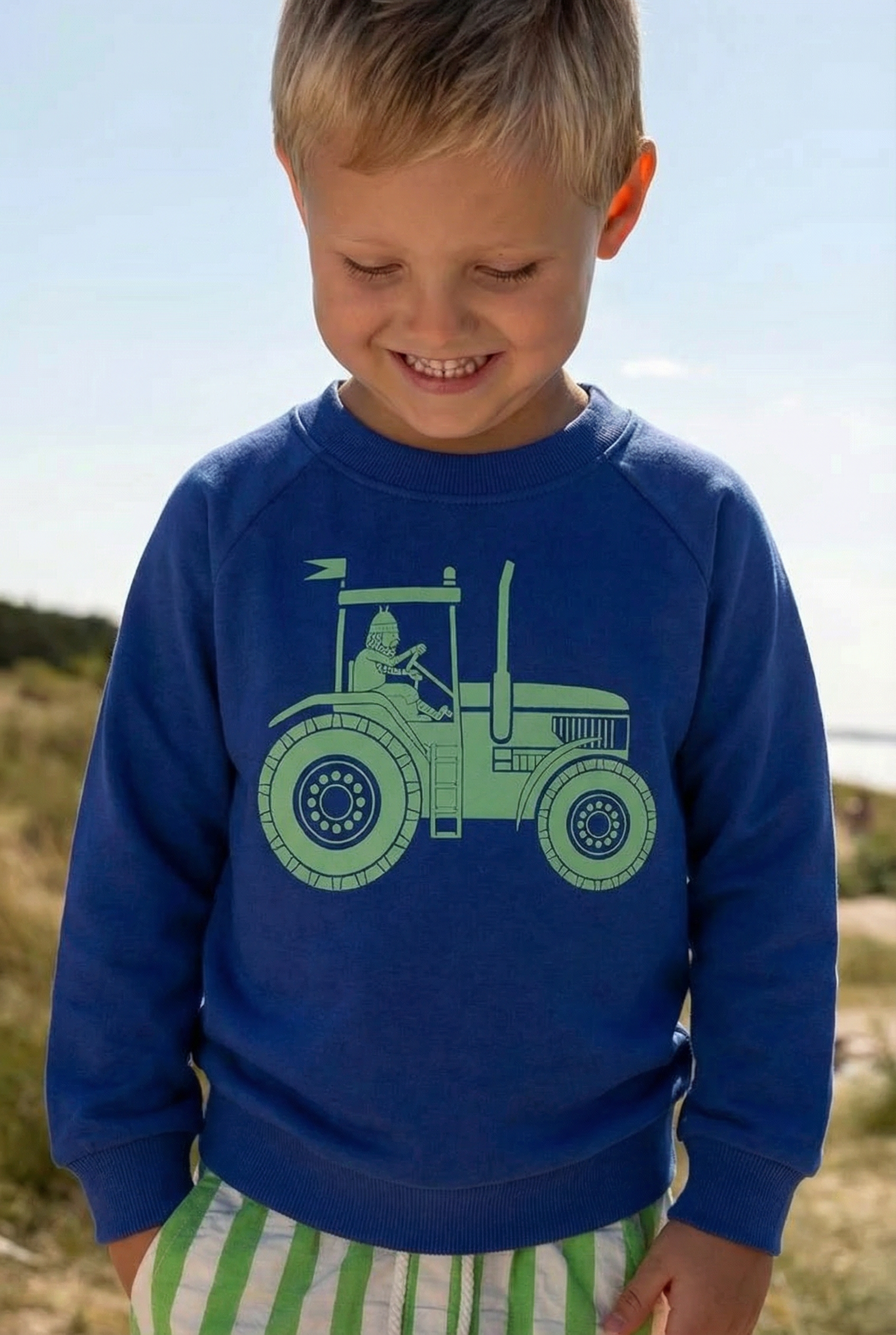 Danamerika Sweat Deep Blue TRAKTHOR