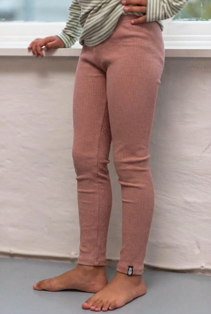ESS - Danewarm Fleece Leggings Old Rose