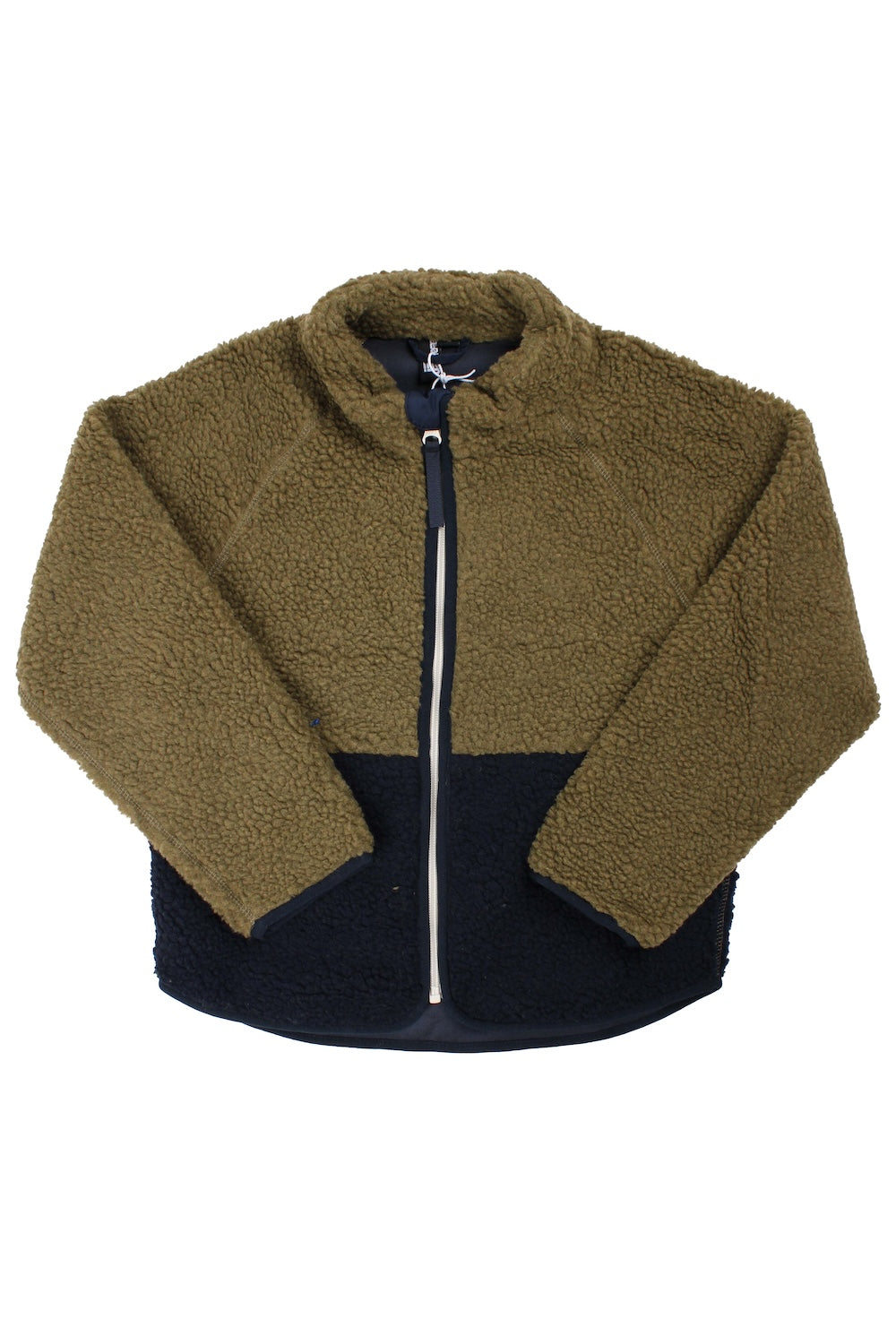 ESS – Danetalent Fleecejacke Khaki/Dk Navy