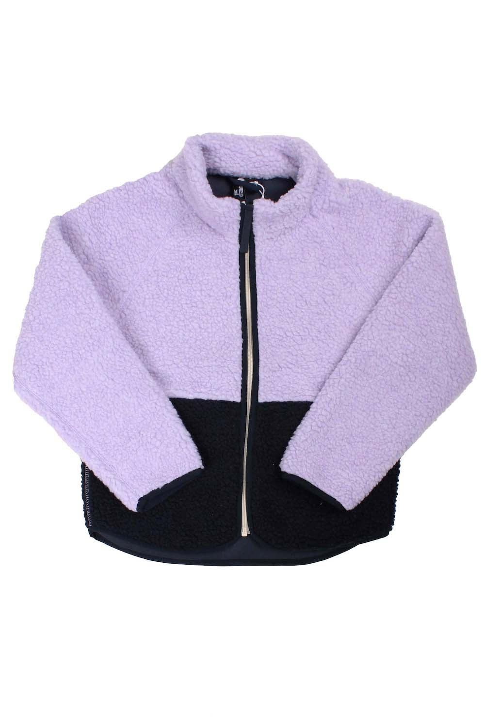 ESS - Danetalent Fleece Jacket Light Viola/Dk Navy