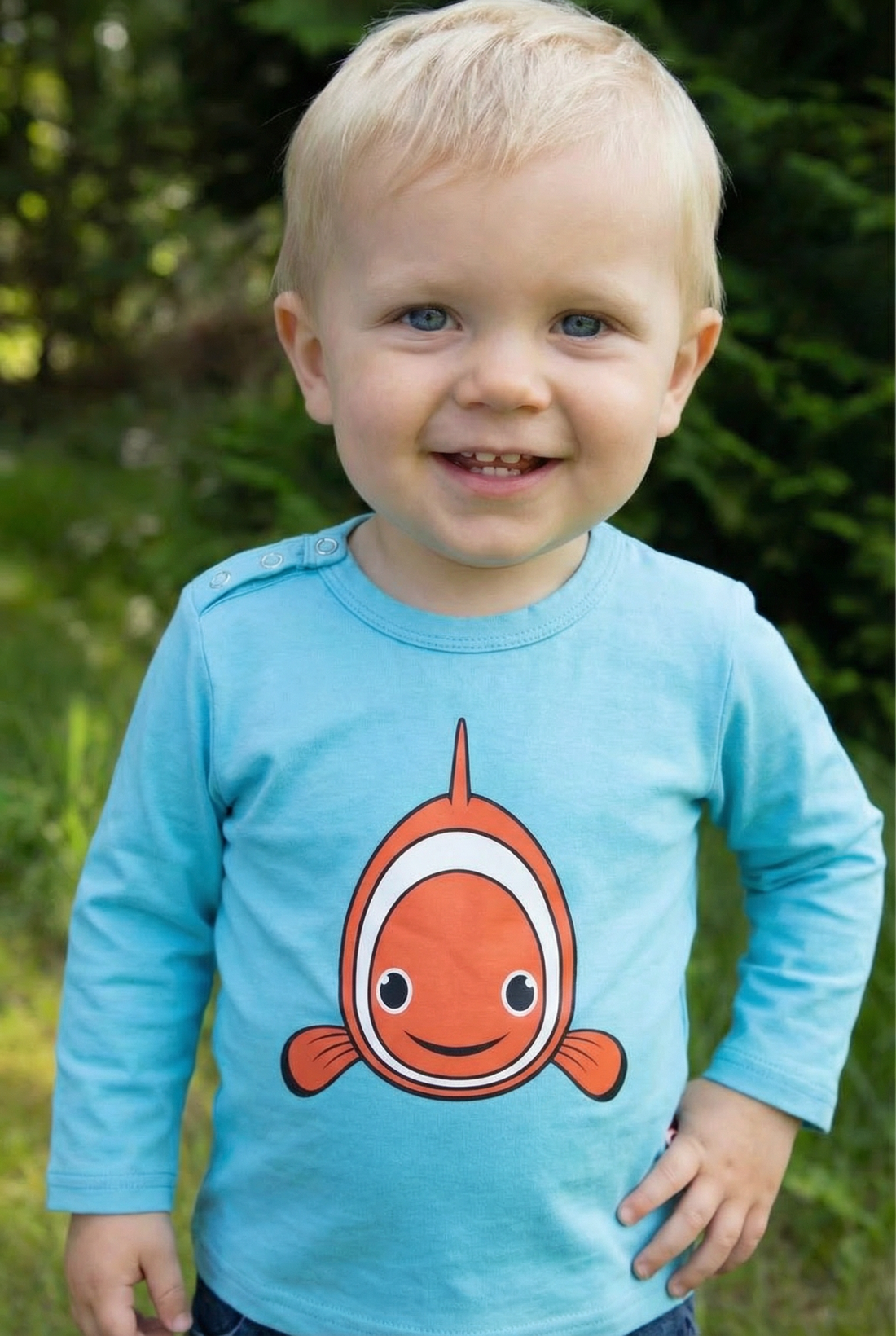 Dyrcritter Baby T Mild Blue KlOVNFISK