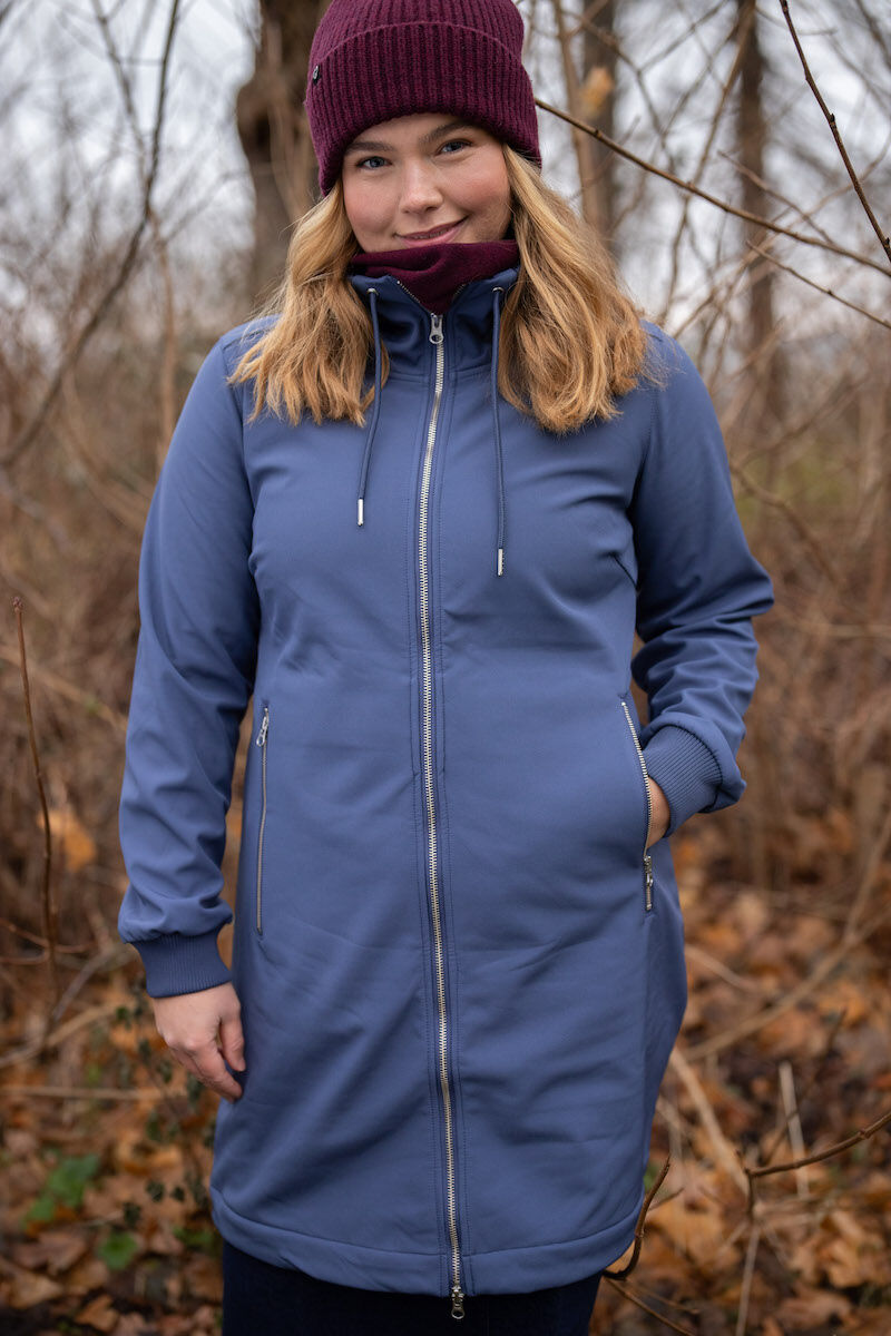 Danejane Softshell Grey Marine